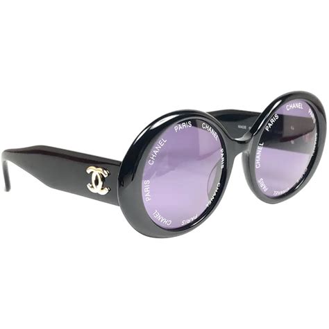 chanel paris round sunglasses 1993|CHANEL Round with Vintage Sunglasses for Women .